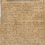 George Downing - Obituary 1894